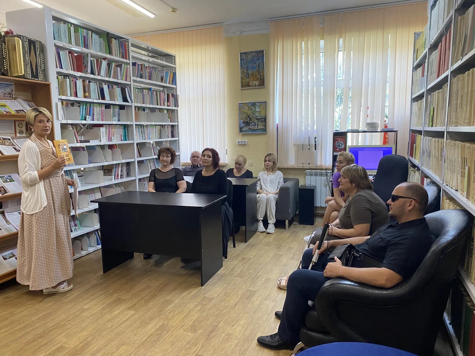Краснодарским читателям провели презентацию «Листая прошлого страницы»