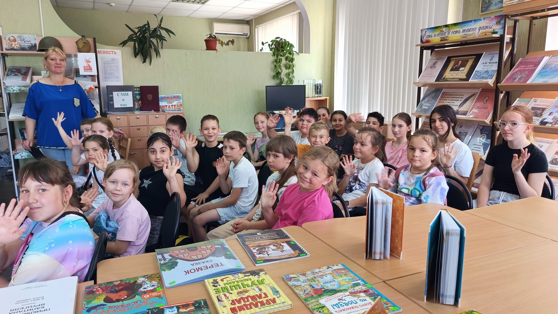 Юные крымские книголюбы посетили познавательную встречу