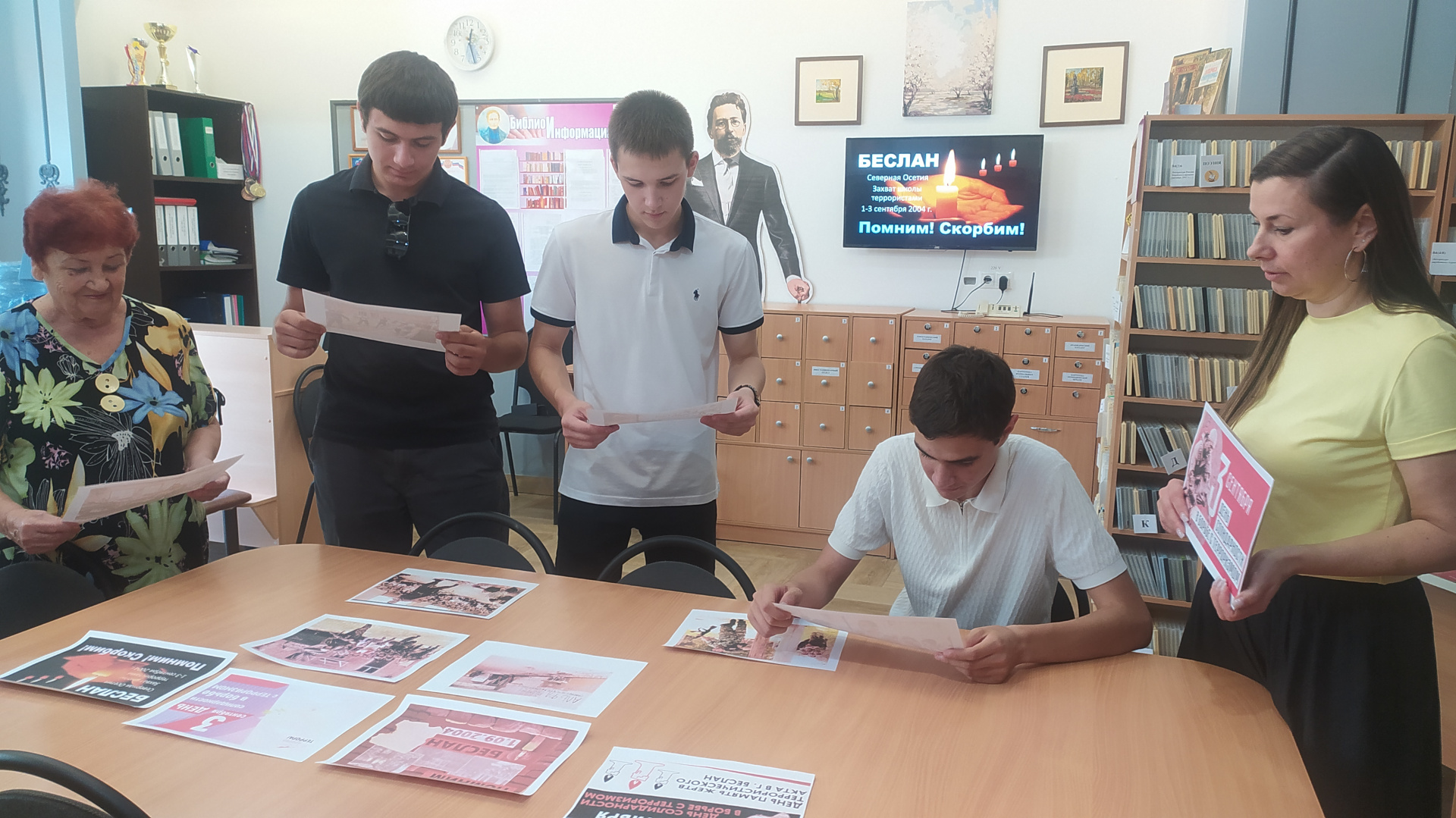 В филиале Армавирский провели встречу «Плачут дождём небеса»