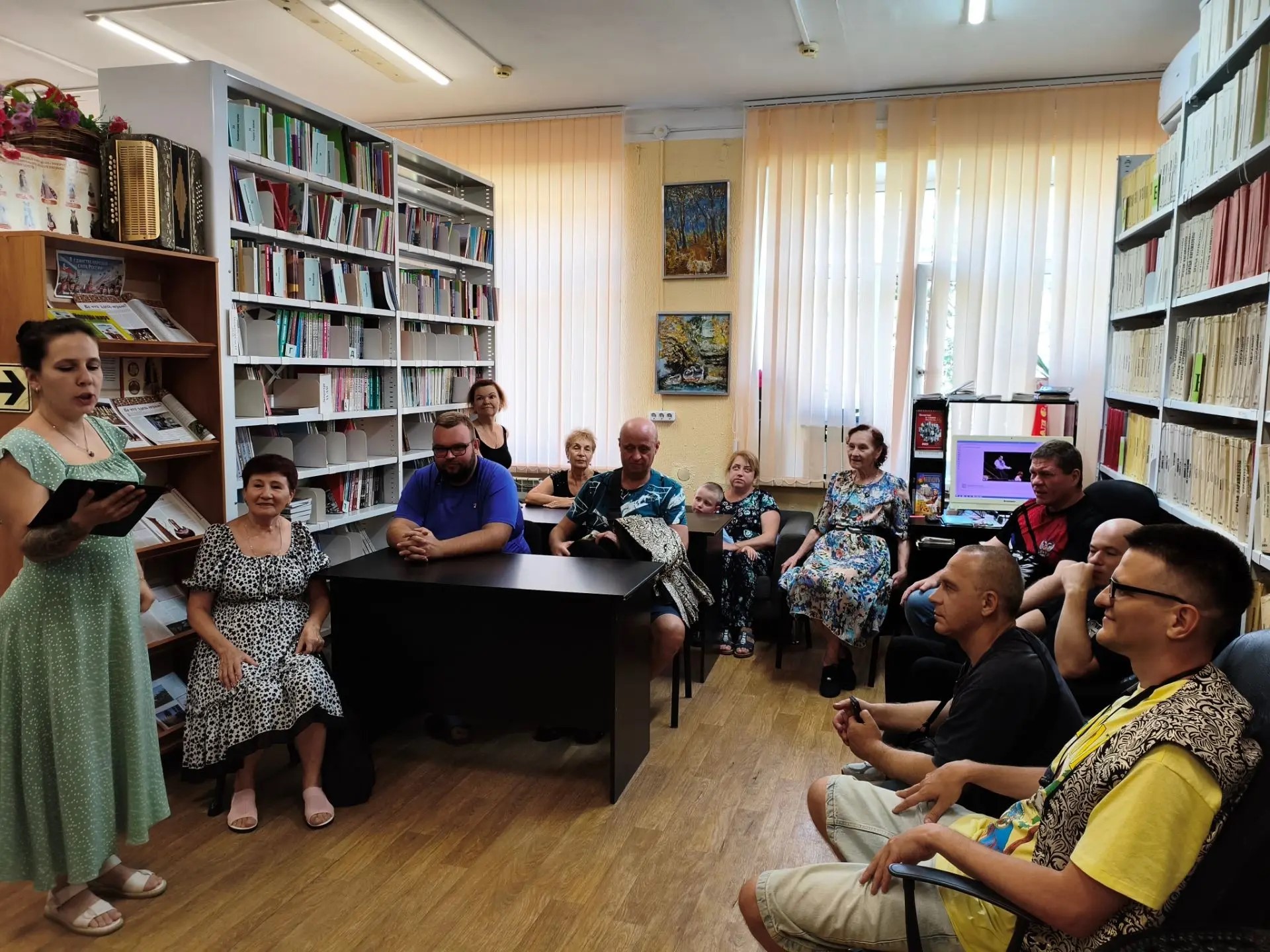 Краснодарские читатели посетили мероприятие «Террору не сломить Россию!»