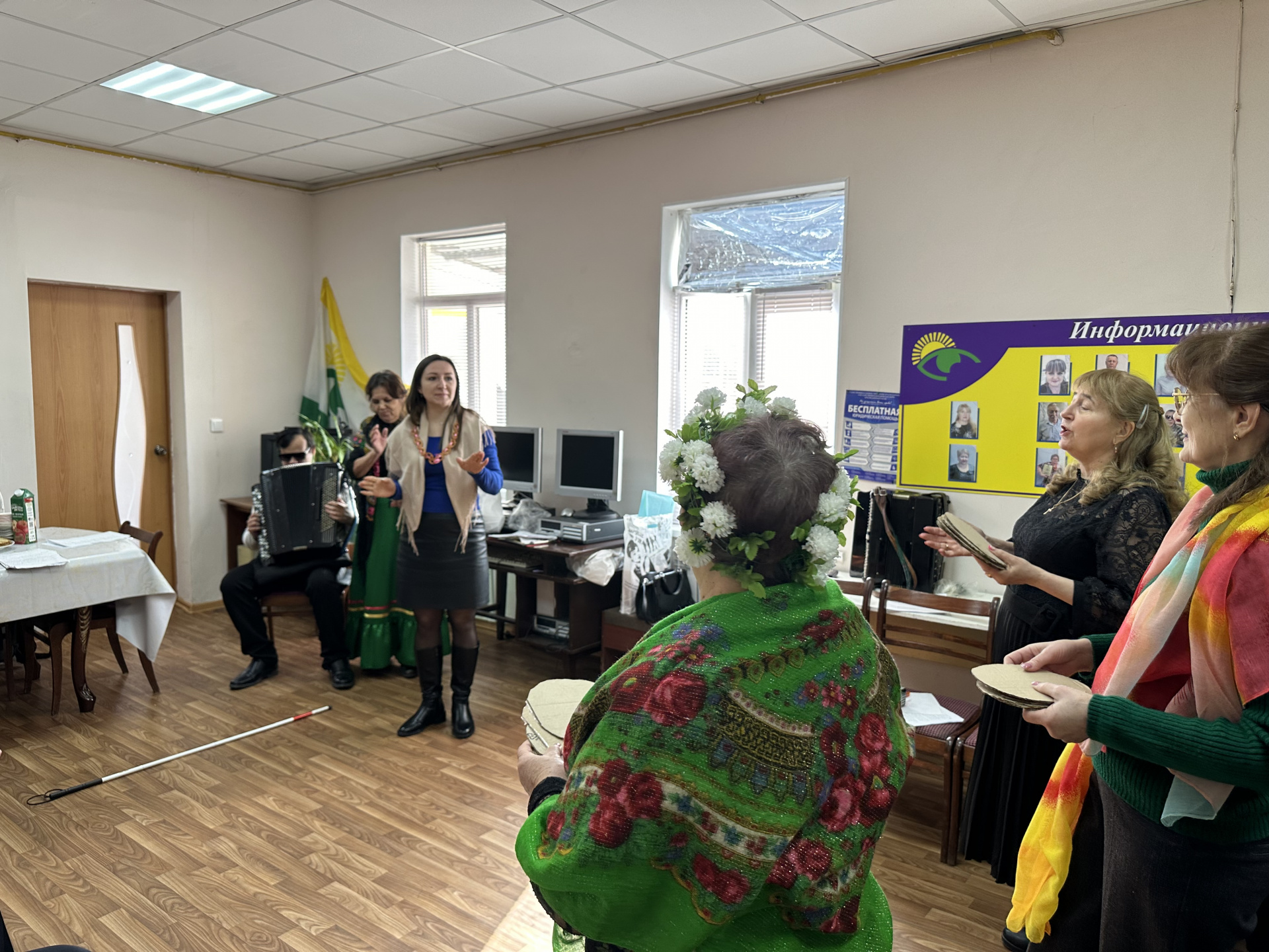 В Кропоткинском филиале прошли  масленичные гуляния