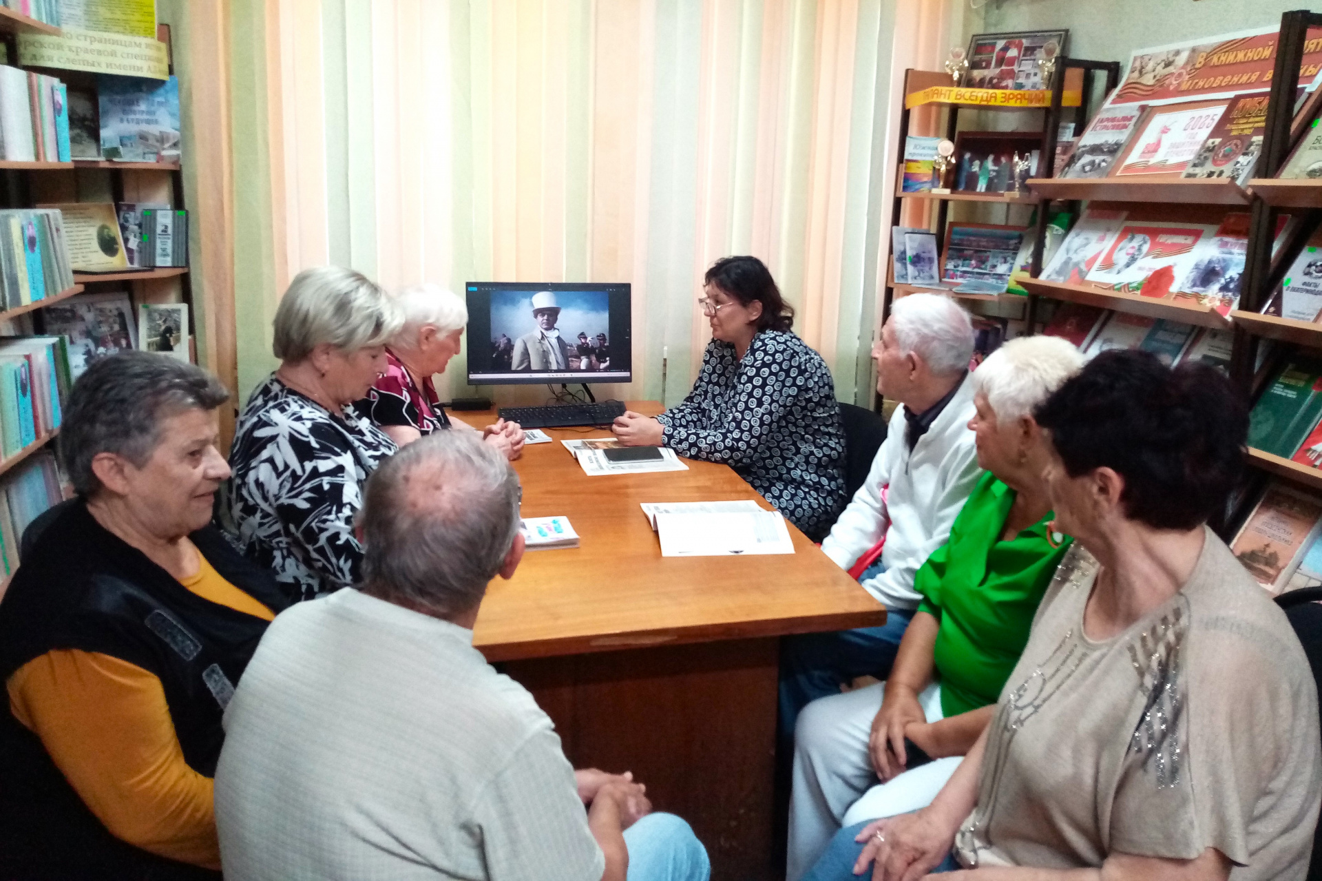 105-летие со дня рождения кинорежиссёра Сергея Бондарчука отметили ейские читатели