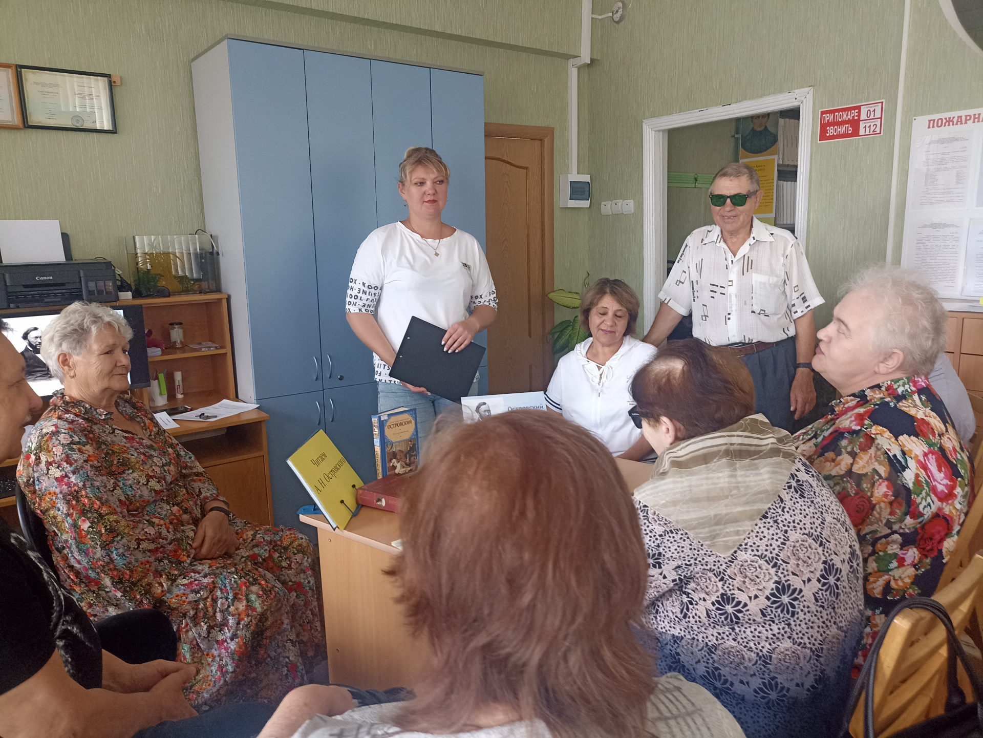  «Читаем Островского». В Крымском филиале  вспомнили творчество русского писателя