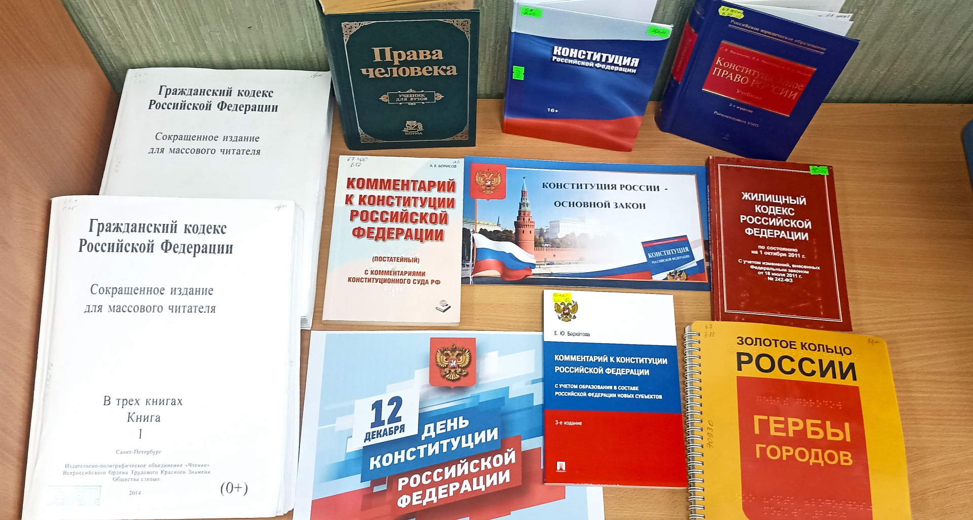 День Конституции Российской Федерации отметили крымские читатели 