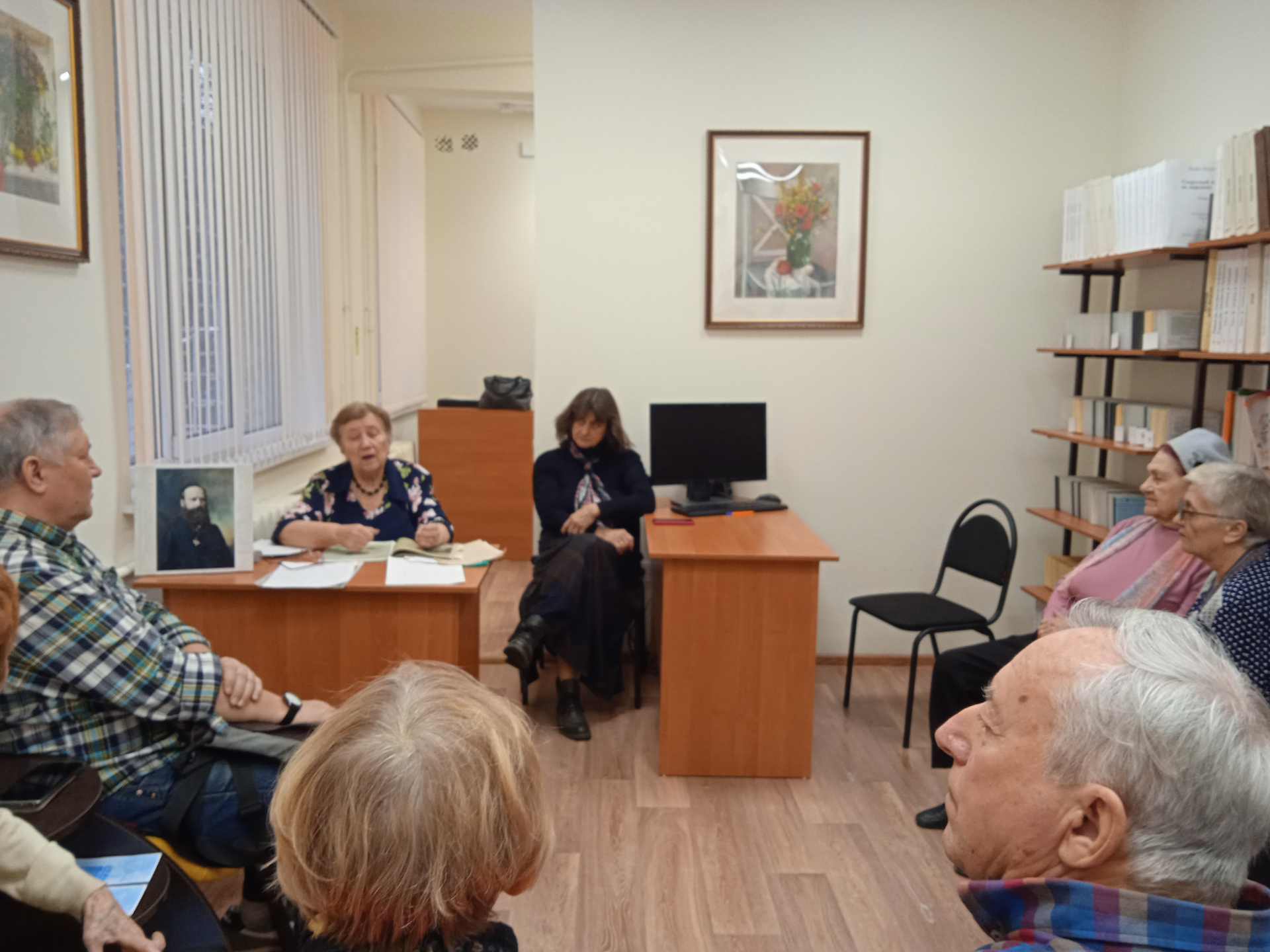  В Сочинском филиале прошел познавательный час «Василий Верещагин - художник, писатель и воин»