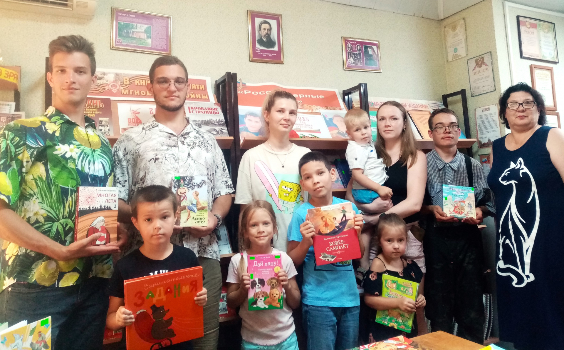 Ейские книголюбы посетили литературный час