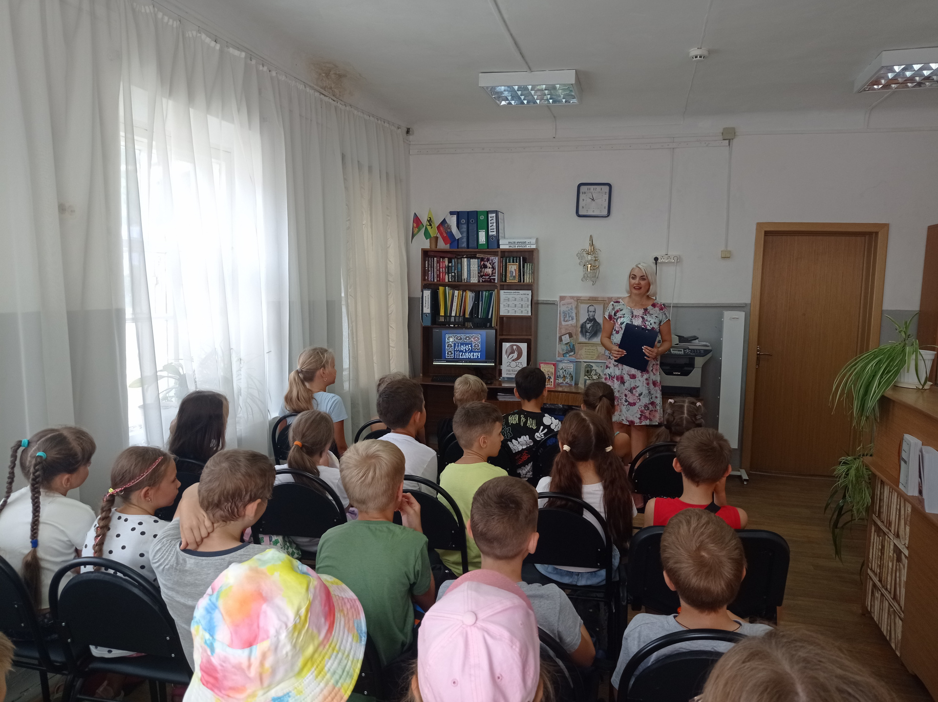 В Тихорецком филиале организовали  литературные посиделки «В мире сказок Одоевского»