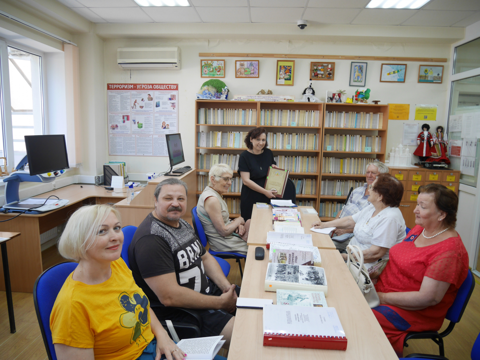 Краснодарские читатели «Чеховки» приняли участие в заседании нового библиоклуба «Книгочеи»