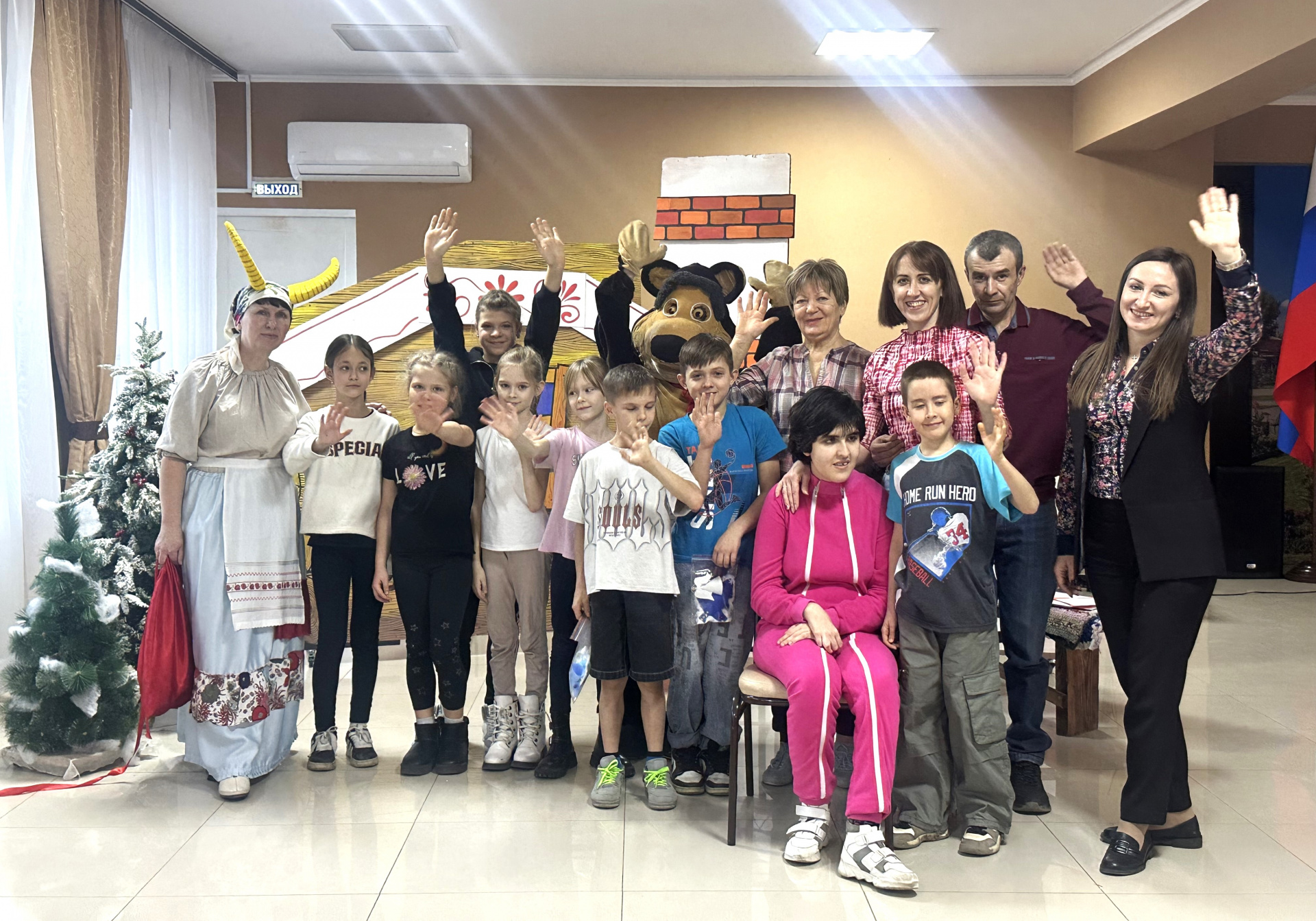 Кропоткинские читатели отметили святки