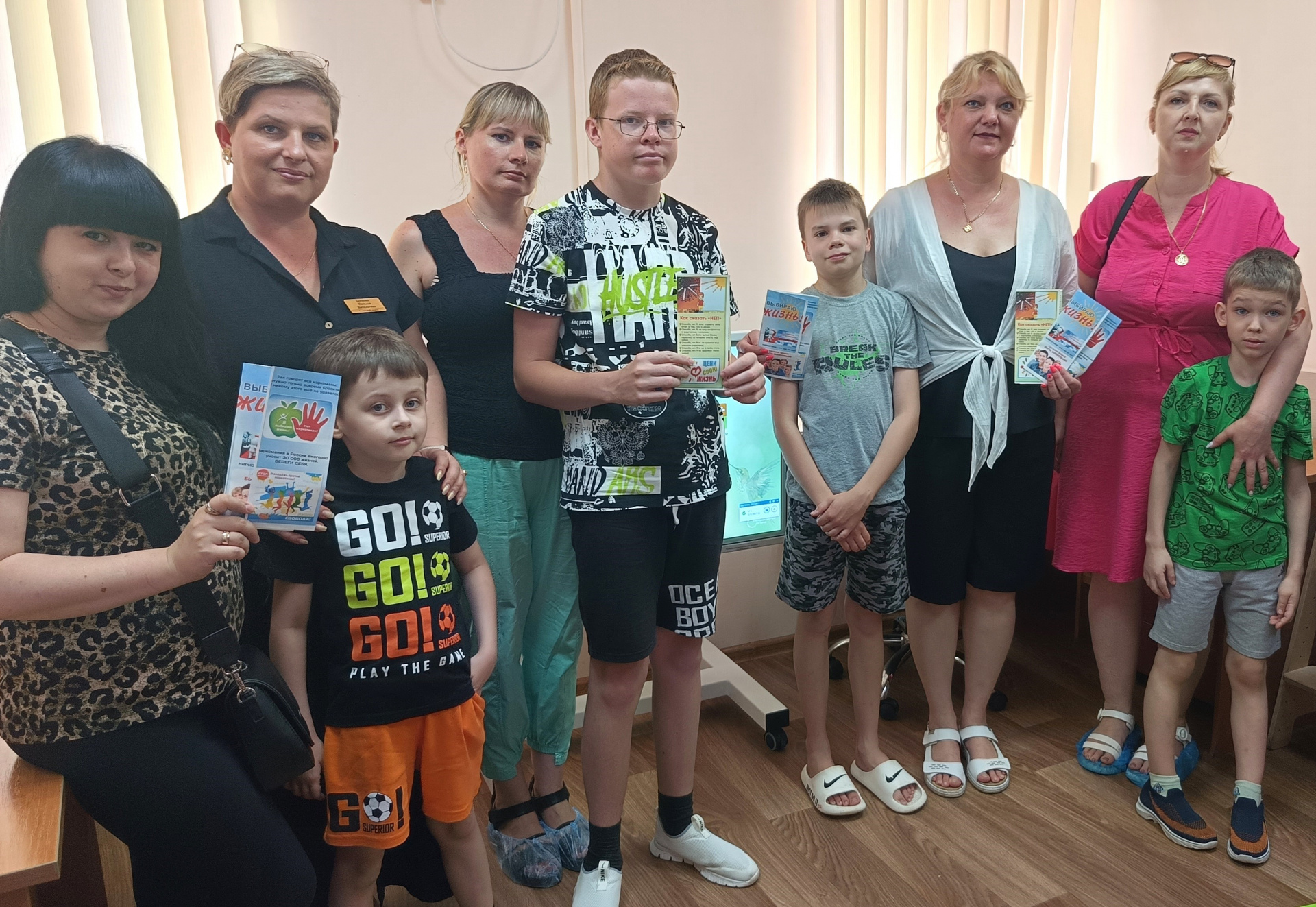 В филиале Крымский организовали акцию «Умей сказать НЕТ!»