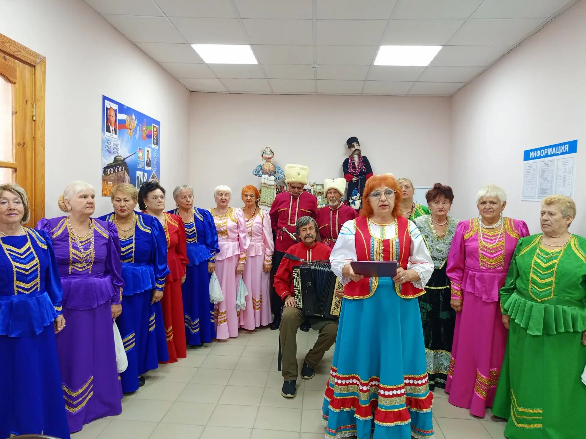 Читатели филиала Ейский посетили встречу «Мой край степной, мой край заветный»